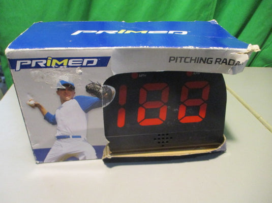 Used Primed Pitching Radar W/ Carry Bag