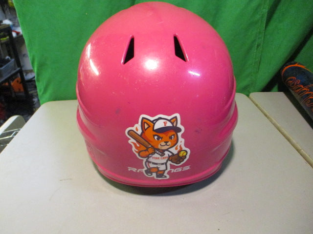 Load image into Gallery viewer, Used Rawlings Pink Batting helmet W/Mask 6 1/4-6 7/8
