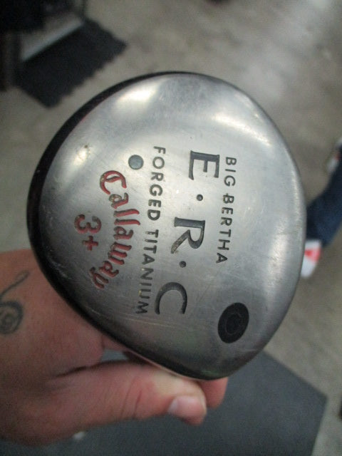 Used Callaway Big Bertha E.R.C Forged 3+ Fairway Wood - RH