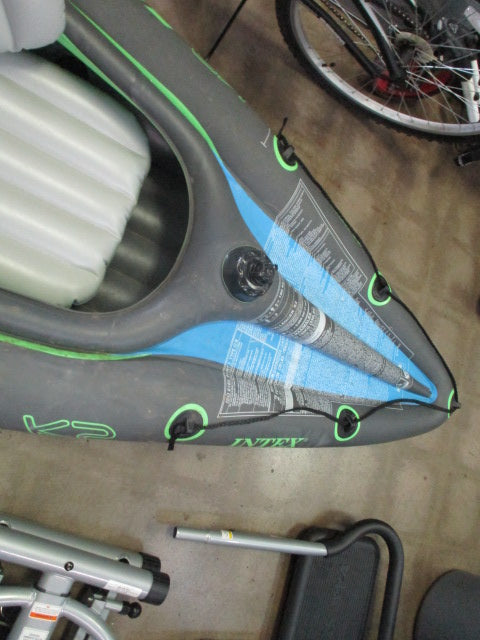 Used INTEX Challenger K2 2 Person Inflatable Kayak 11'6"