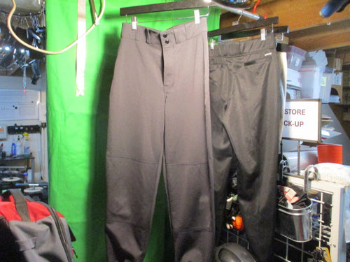 Used Champro Black Elastic Baseball Pant Size Adult Small