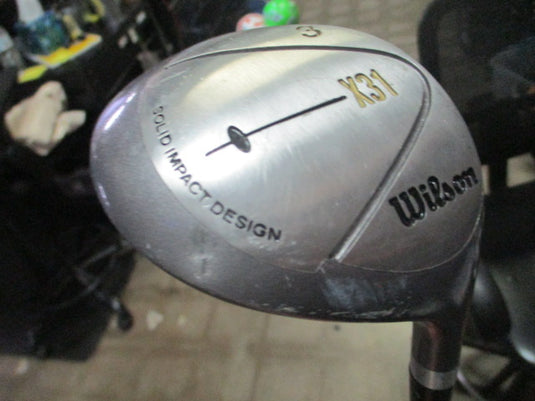 Used Wilson X31 RH 3 Wood Fairway Wood Womens