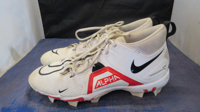 Load image into Gallery viewer, Used Nike Alpha Menace 3 Cleats Adult Size 9

