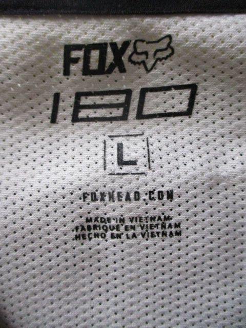 Used Fox 180 Motorcross Jersey Adult Size Large