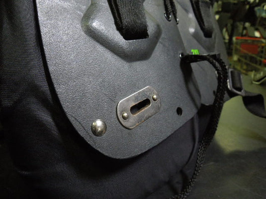 Used Tag Battle Gear II TSP045 Football Shoulder Pads Size 2XL Missing One Side