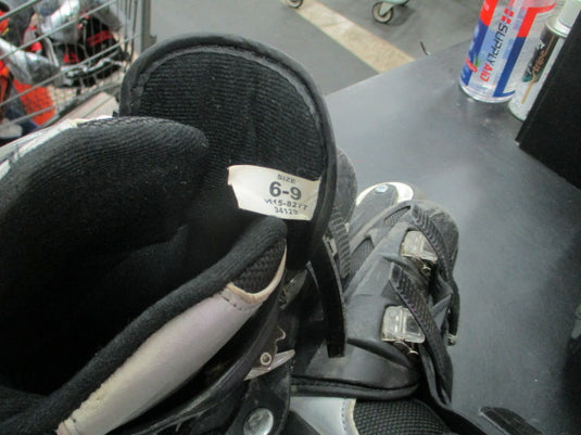 Used Roller Derby V500 Tech Adjustable Inline Skates Size 6-9
