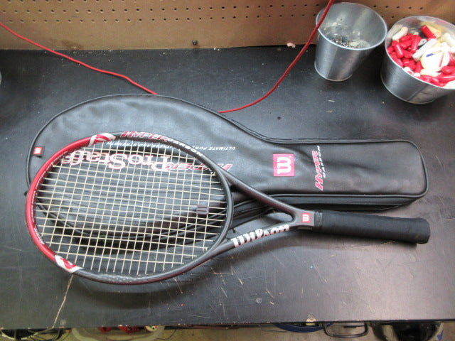 Load image into Gallery viewer, Used Wilson Hyper Carbon Pro Staff Tennis Racquet W/Bag - 27"
