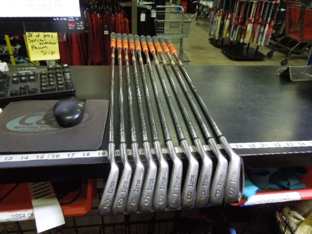 Load image into Gallery viewer, Used Lynx Black Cat 10 pc Right Hand Iron Set 2-9i, Pw and Sw
