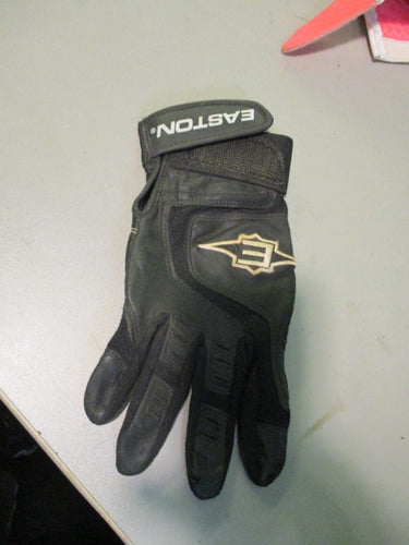 Used Easton Youth Large Black Batting Glove RH