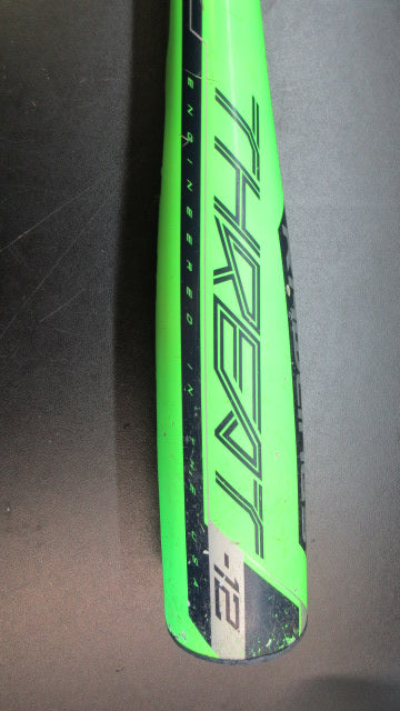 Used Rawlings Threat 27" -12 USA Composite Baseball Bat
