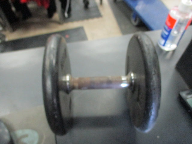 Load image into Gallery viewer, Used York 25 LB Rubber Dumbbell
