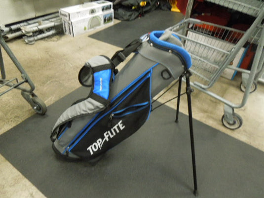 Used Top Flite Jr Golf Stand Bag with 5 Way Divider
