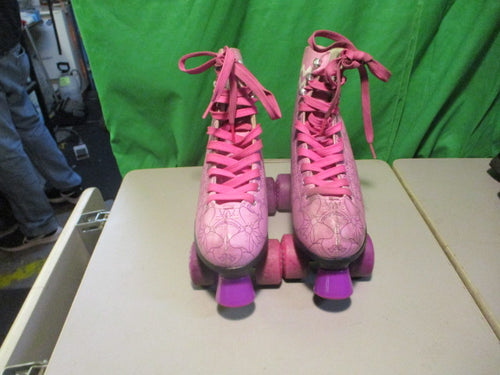 Used Skate Gear Size 5 Pink Quad Skates