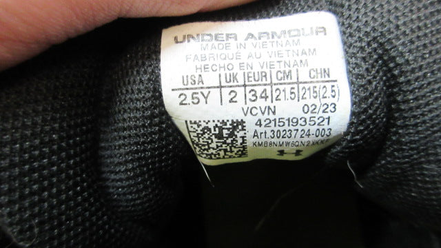 Load image into Gallery viewer, Used Under Armour UA Highlight Football Cleats - Size Youth 2.5
