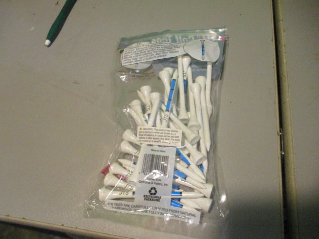 Load image into Gallery viewer, Used JTS 3 1/4 Hardwood Golf Tees - 30 Pack

