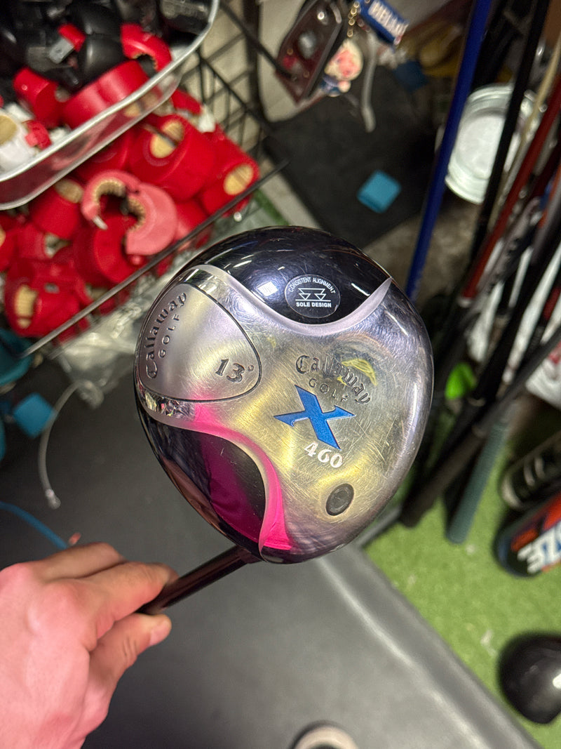 Load image into Gallery viewer, Used Callaway Golf X 460  Right Hand 13º Light Flex Driver
