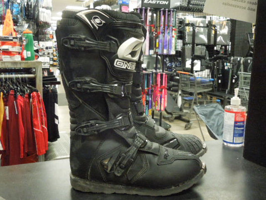 Used O'Neal Rider MX Steel Toe Motocross Boots Size 11