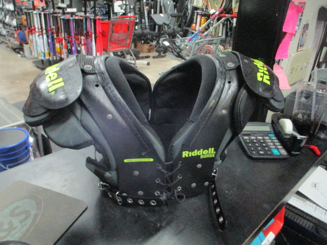 Load image into Gallery viewer, Used Riddell Surge Football Shoulder Pads with Back Plate Size XL
