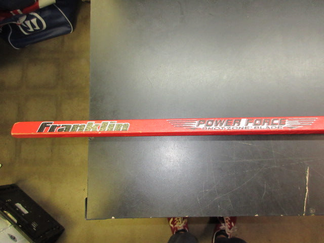 Load image into Gallery viewer, Used Franklin SH Comp 1020 Power Force Shot-Zone Blade Hockey Stick - LH - 58"
