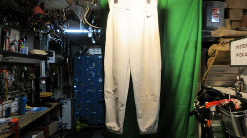 Used Nike Baseball Pants Elastic Bottom Youth XL - Grey