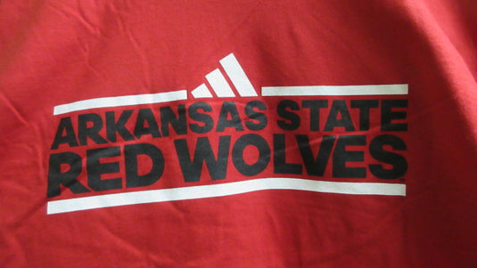 Adidas Arkansas State Red Wolves T-shirt - Size XL