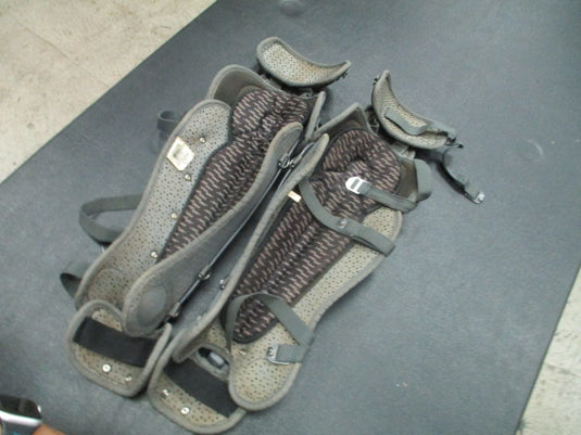 Used Rawlings Velo LGVEL-B/GPH Adult Catchers Shin Guards