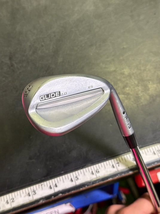 Used PING Glide 2.0 ES Black Dot 54/08º Right Hand Gap Wedge