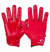 New Cutter's Gamer 5.0 Padded Receiver Gloves Size XL - Red