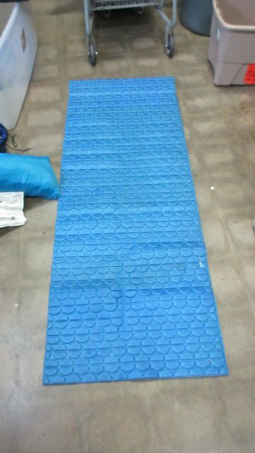 Load image into Gallery viewer, Used Blue Foam Sleeping Pad

