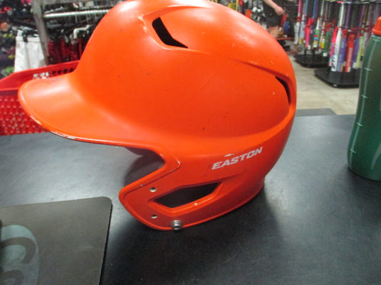 Used Easton Orange Jr batting Helmet