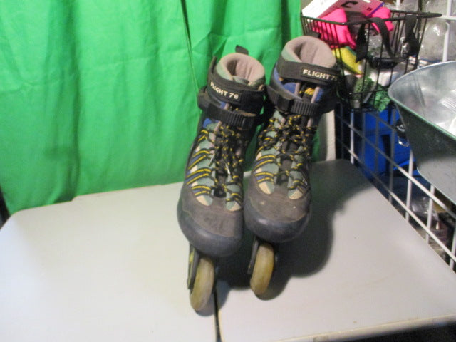 Load image into Gallery viewer, Used K2 Flight 76 Size 10.5 Inline Roller Skates

