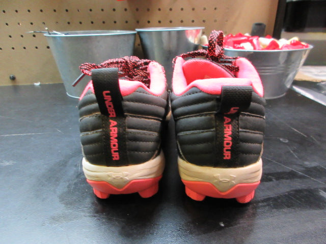 Load image into Gallery viewer, Used Under Armour Leadoff Low RM Jr.Softball Cleats - Size Youth 1

