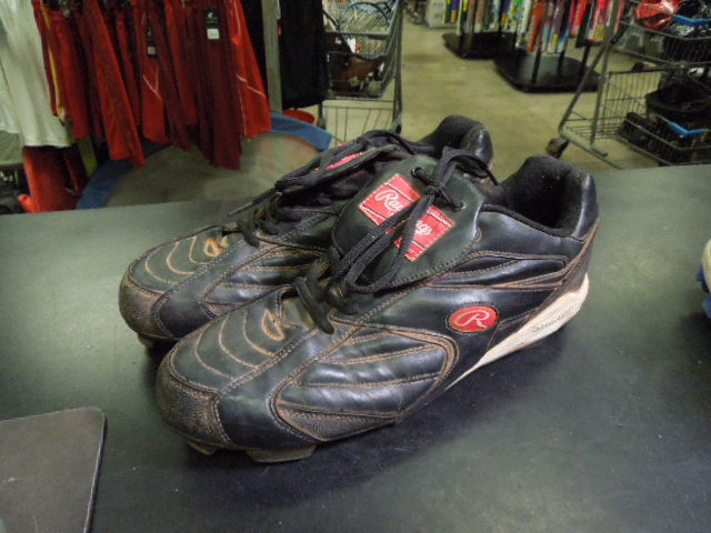 Load image into Gallery viewer, Vintage Used Rawlings Clubhouse Coolflex Baseball Cleats Size 12
