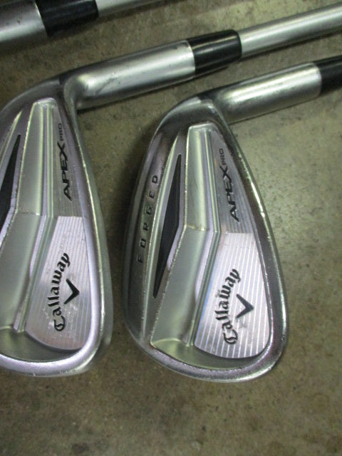 Used Callaway Apex Pro Forged 6-Pw Iron Set (Please View Pictures)
