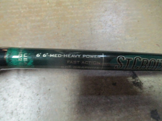 Used St Croix legend EC66MHF 6"6" Fishing Pole