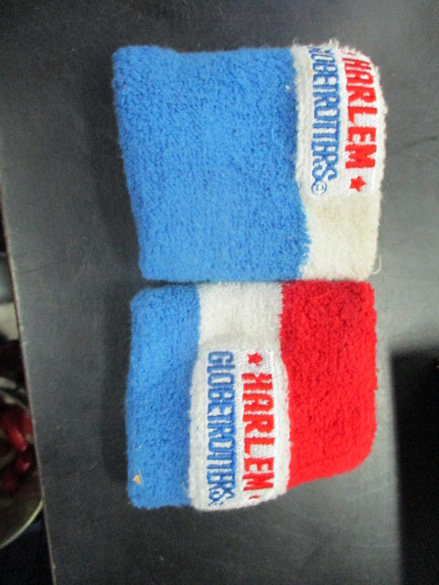 Used Harlem Globetrotters Wrist Bands Set of 2