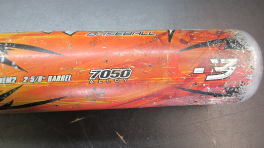 Used Rawlings Nemesis 33" -3 Alloy Baseball Bat