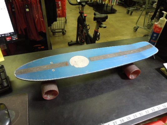 Vintage GrenTec GT Metal Skateboard with OG Wheels