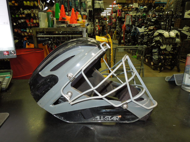 Load image into Gallery viewer, Used All-Star System 7  MVP2500 Catcher's Helmet Size Scratched
