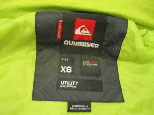 Load image into Gallery viewer, Used Quiksilver Utility Snowboarding Jacket Size XS (Rip On Side)
