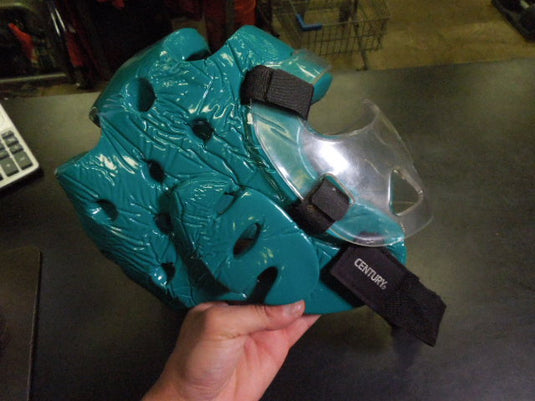 Used Century Sparring Headgear with Plastic Mask Size Adult M/L