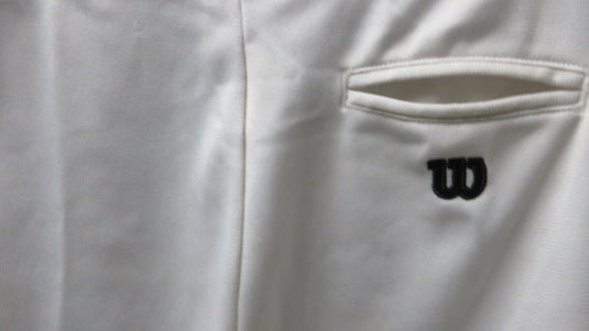Used Wilson White Baseball Pants Elastic Bottoms Youth Size XL