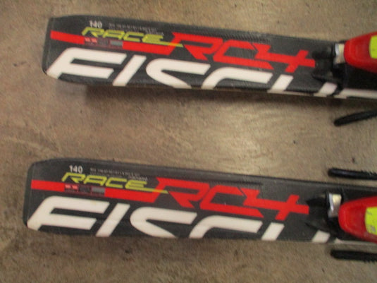 Used Fischer Race 140cm Skis w/ FD7 Bindings