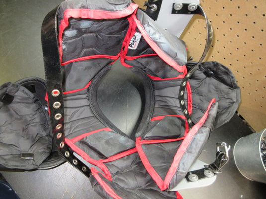 Used Riddell Power JPX SK Football Shoulder Pads W/ Back Plate  - Size Medium