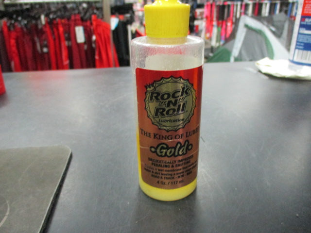 Load image into Gallery viewer, Used Rock - N - Roll Gold Lube Squeeze Bottle 4oz
