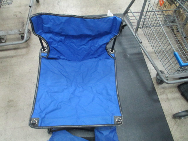 Load image into Gallery viewer, Used Blue Folding Chair With bag
