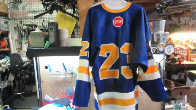 Load image into Gallery viewer, Used Bauer Royal Calgary Pro Hockey Jersey - Size XL
