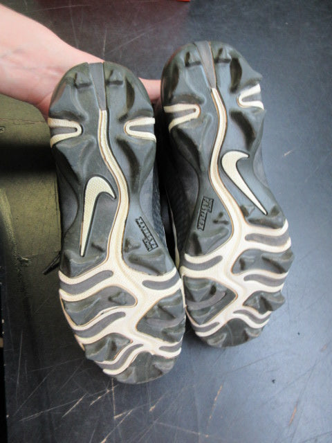Used Nike Alpha Menace 2 Shark Football Cleats - Size Youth 2