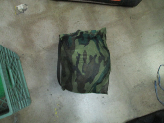 Used Ghillie Like Suit for Upper Body and Head With Snap Enclosure