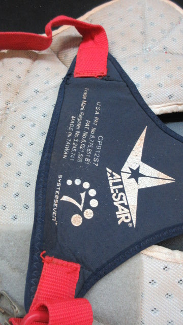 Used All Star System 7  Catchers Chest Protector - 9-12